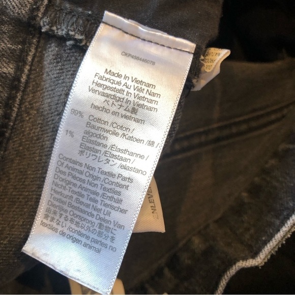 Women’s Madewell The Perfect Vintage Jean in Lunar Wash Size 24 - Picture 13 of 13